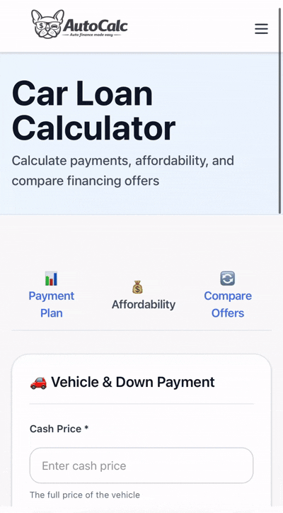 Payment Planner Mobile App